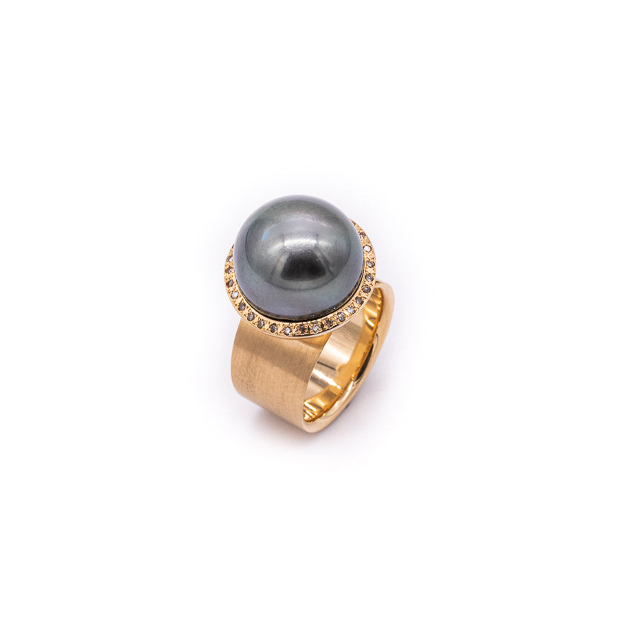 Ring Tahiti-Perle (fein) - Goldschmiedekunst Hein