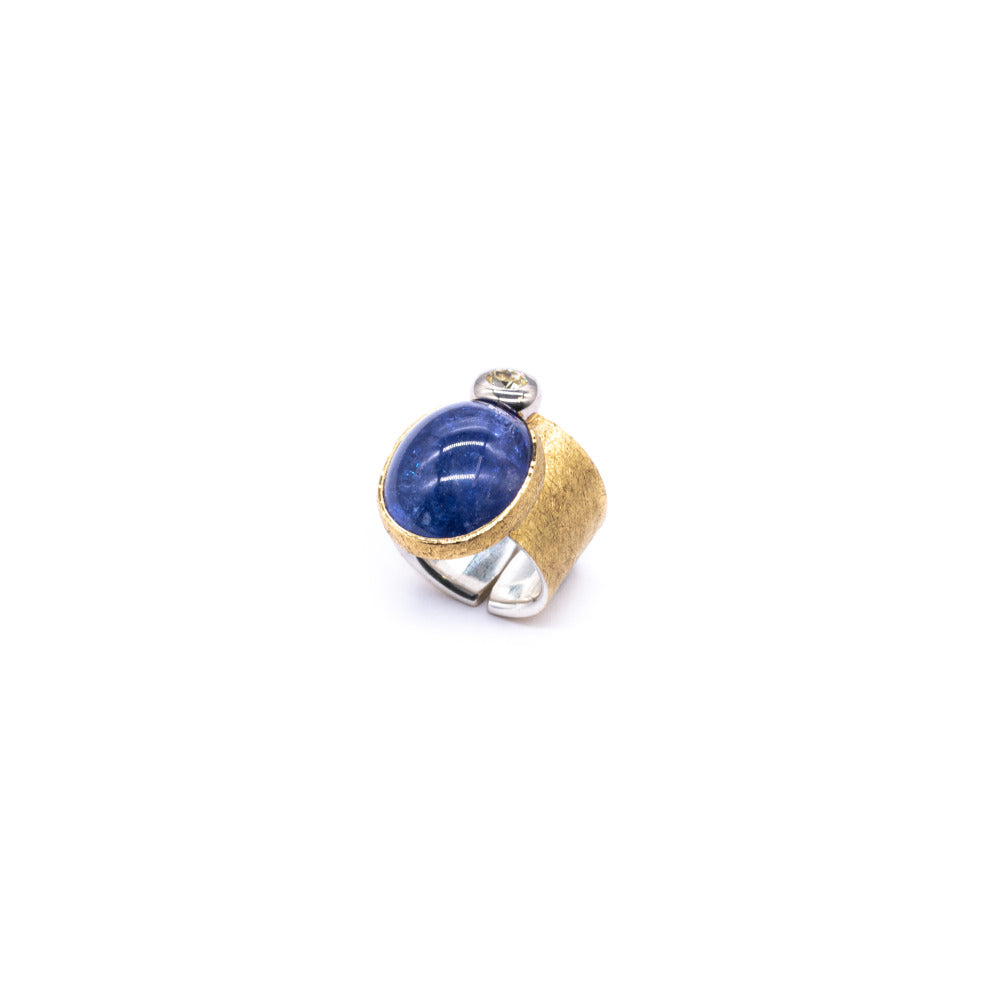 Tansanit Ring - Goldschmiedekunst Hein