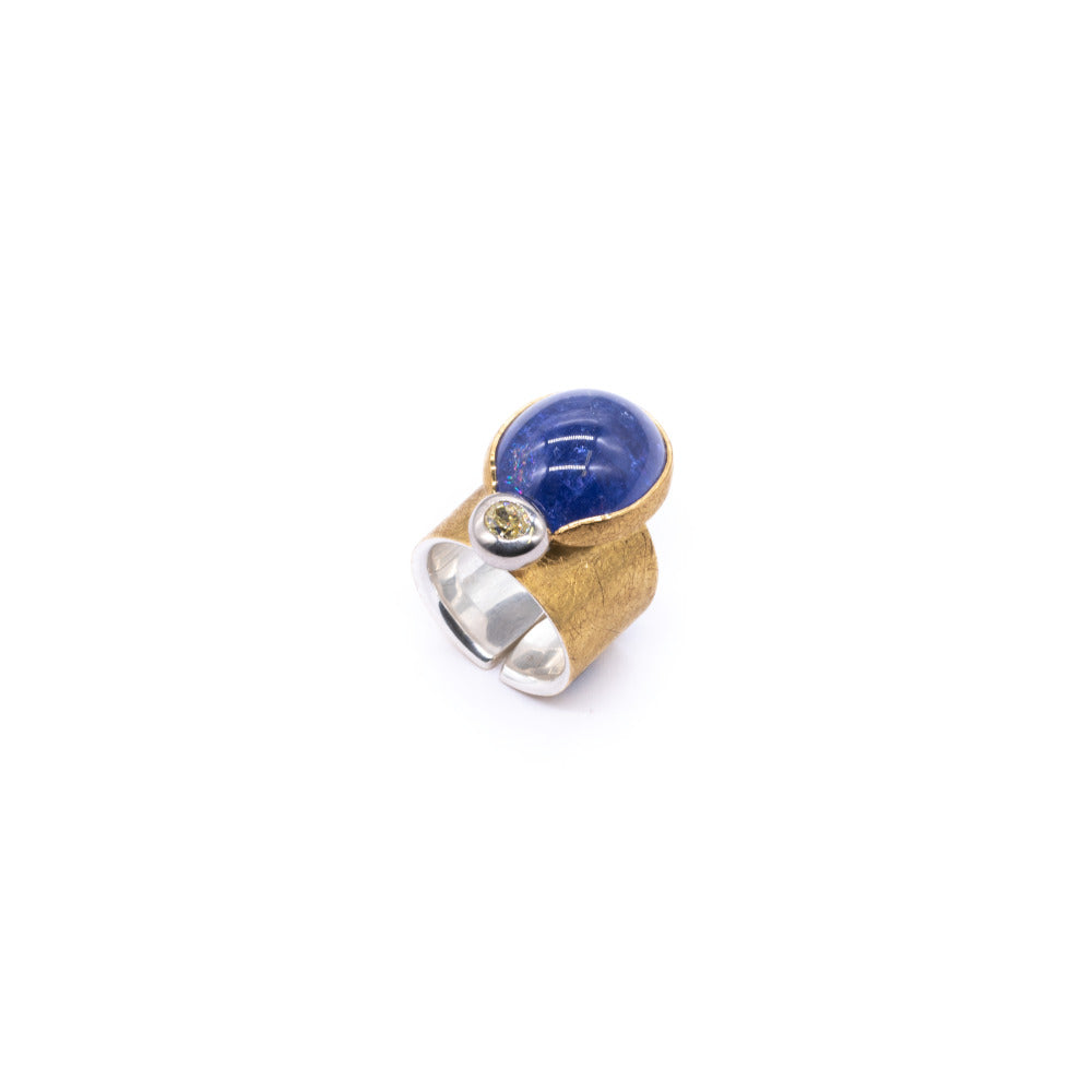 Tansanit Ring - Goldschmiedekunst Hein