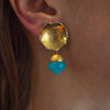 Ohrringe Chalcedone - Goldschmiedekunst Hein