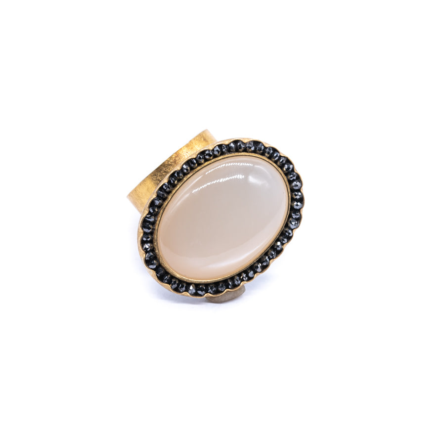 Mondstein Ring - Goldschmiedekunst Hein