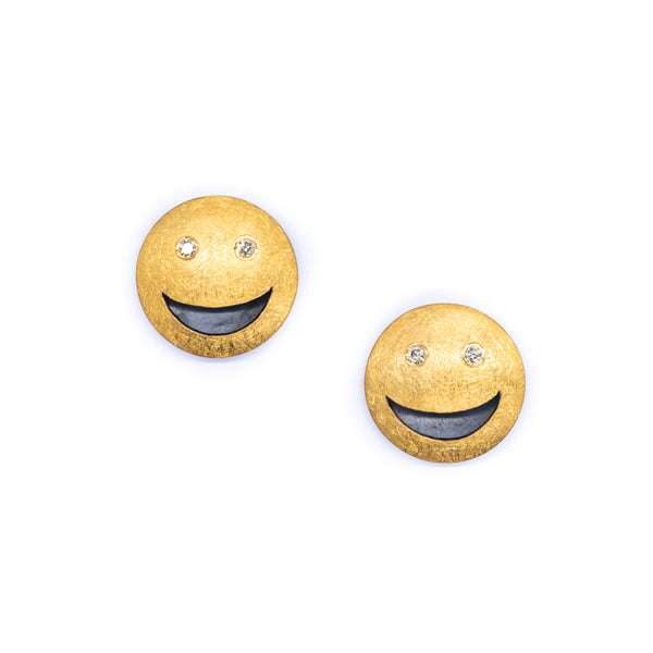 Ohrstecker "Smileys" - Goldschmiedekunst Hein