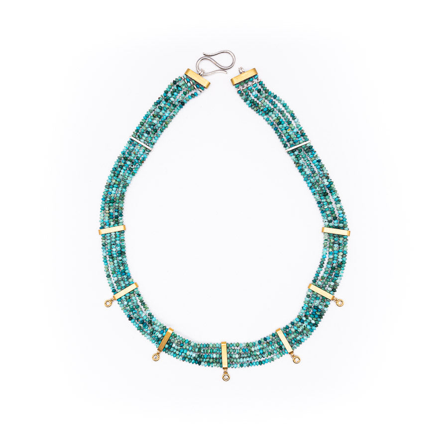 Türkis Collier - Goldschmiedekunst Hein