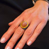 Mondstein Ring #2 - Goldschmiedekunst Hein