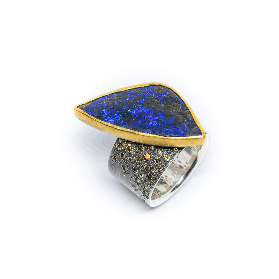 Ring Opal - Goldschmiedekunst Hein