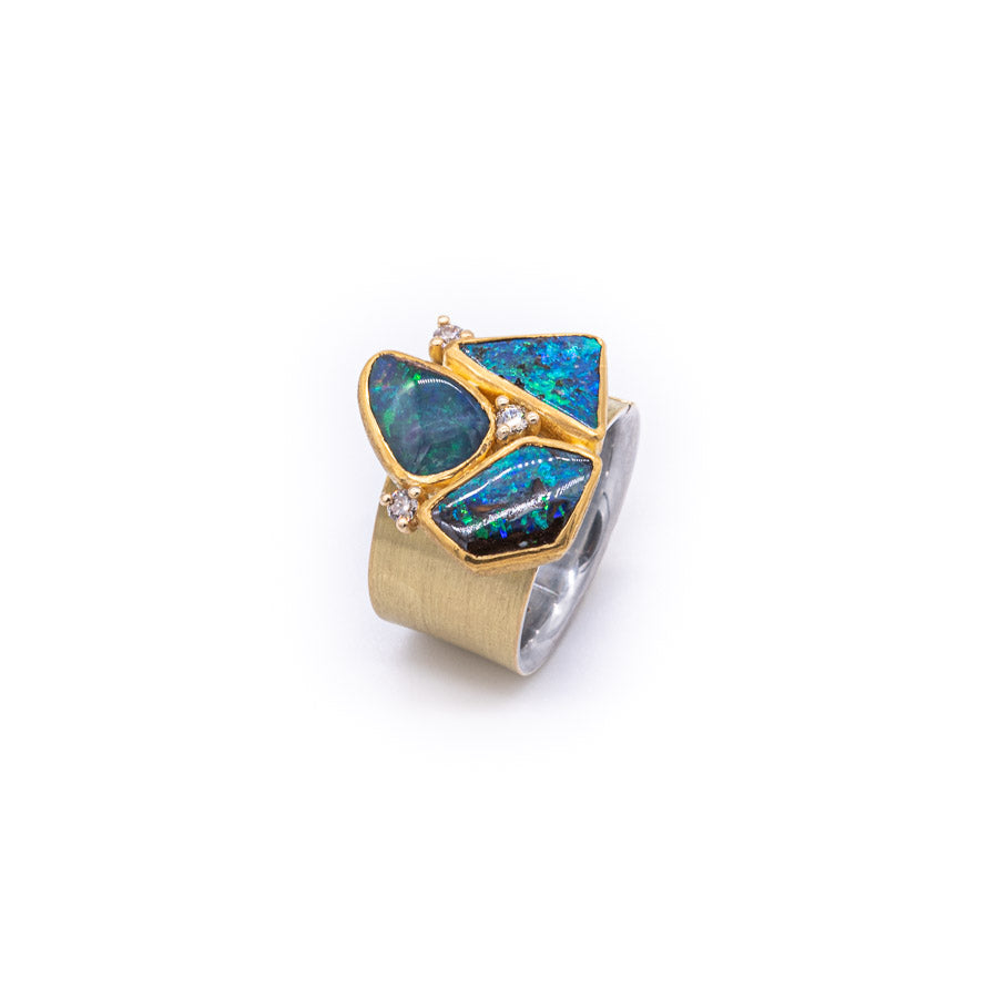 Ring Opale - Goldschmiedekunst Hein