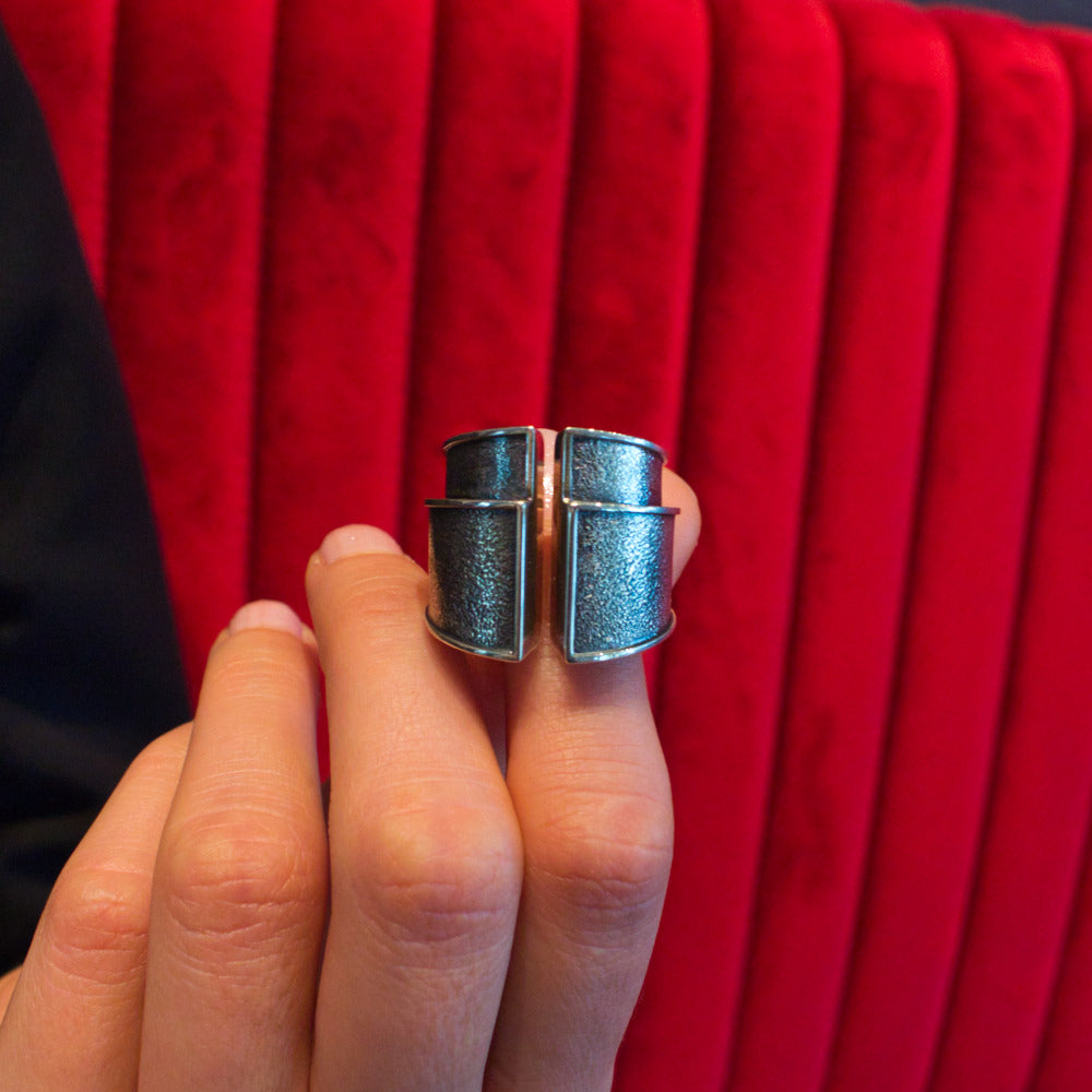 Silber Ring #3 - Goldschmiedekunst Hein