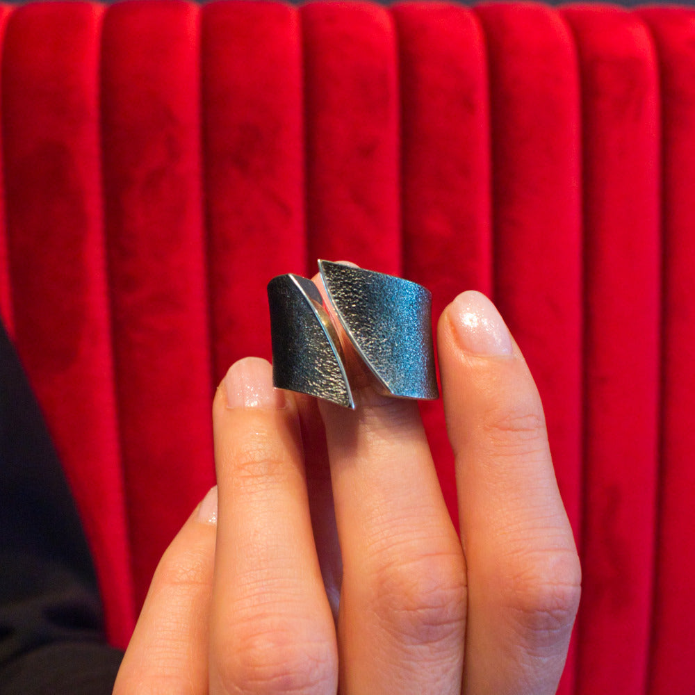 Silber Ring #4 - Goldschmiedekunst Hein